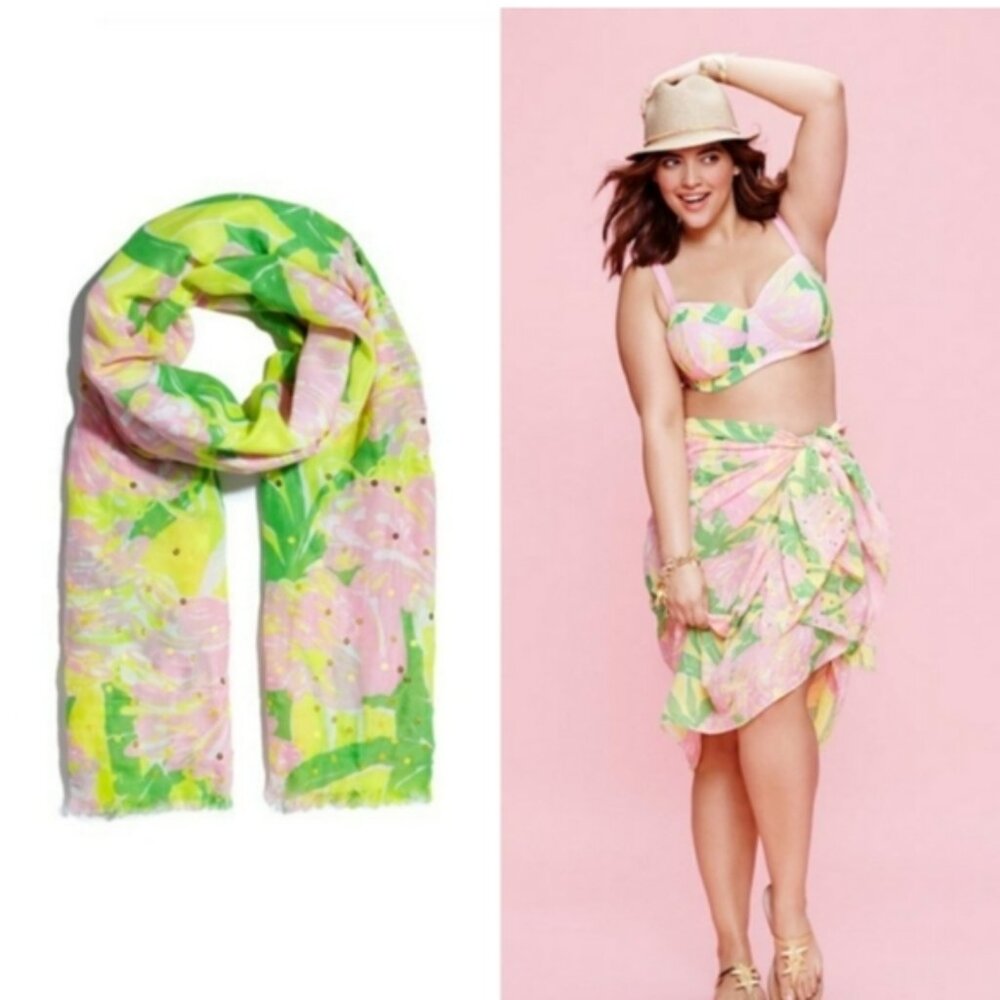 LILLY PULITZER Dance Scarf Nwt